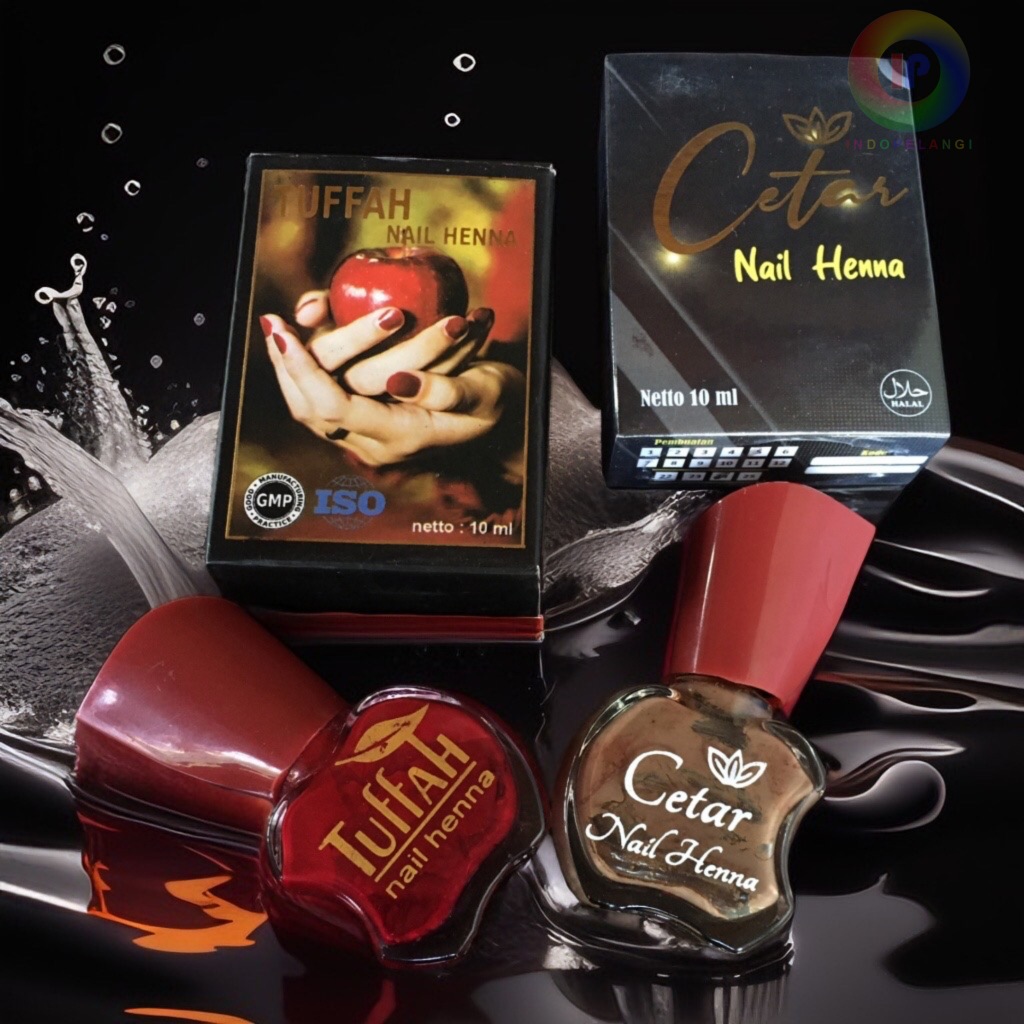 Cat kuku TUFFAH /CETAR nail henna inai kuku kutex nail kutek halal muslimah kitek kuku halal tufah h
