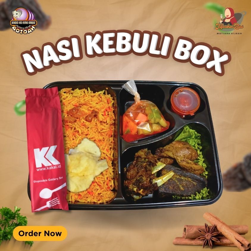 

Nasi Kebuli Box - Praktis & Lezat