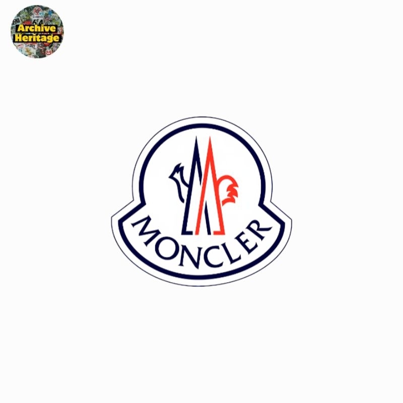 

sticker Moncler logo brand clothing streetwear stiker