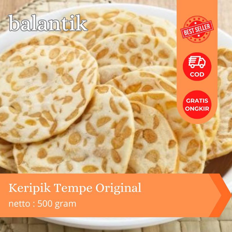 

Keripik Tempe Original 500 gram