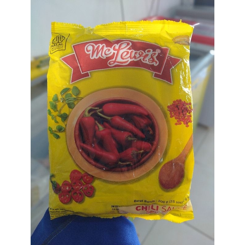 

sambal sachet mc lewis isi 25