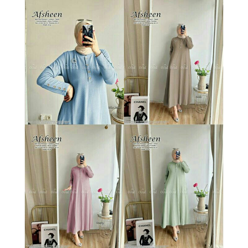 afsheen dress knit premium