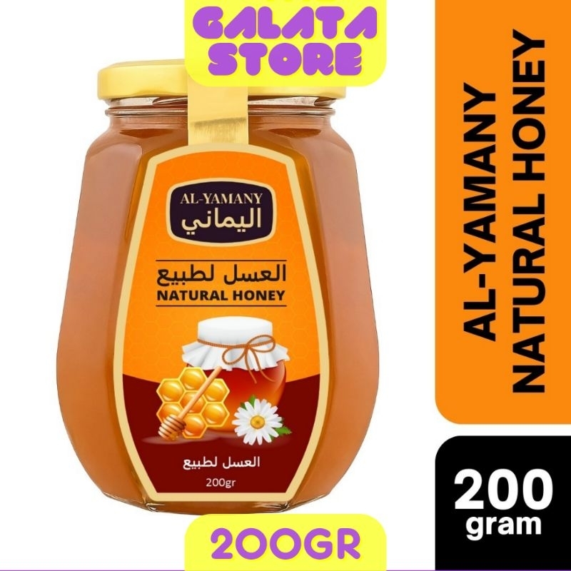 

Madu Al-Yamany Natural Honey 200gr Madu Kualitas Super Murni 100%