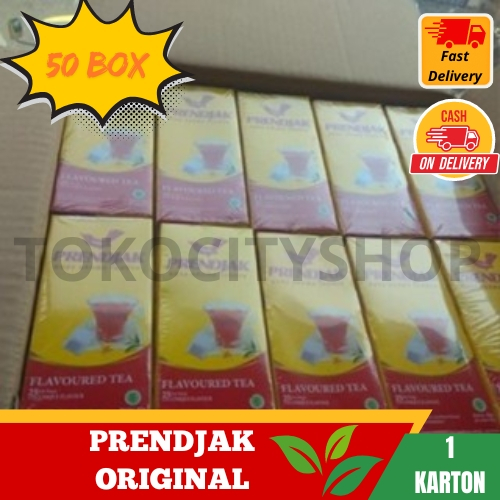 

Teh Celup Original Prendjak / 50 Kotak Isi 25 Sashet / Kartonan