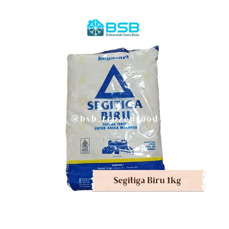 

Terigu Segitiga Biru Tepung Terigu Ekonomis 1 kg