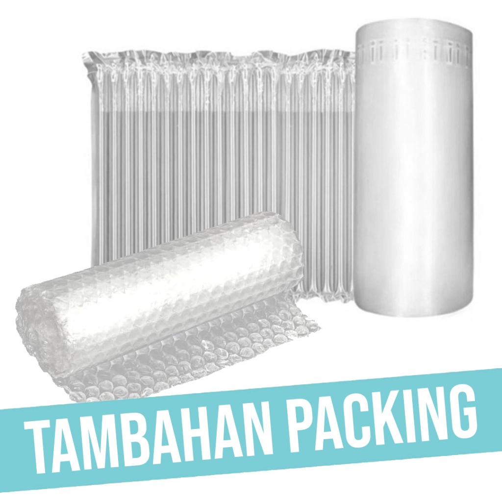 

EXTRA BUBBLE WRAP AIR BAG Tambahan packing agar produk lebih aman dalam pengiriman