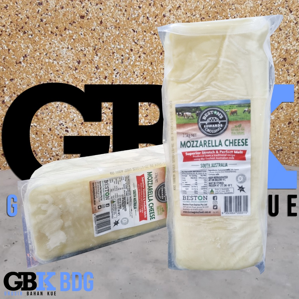 

Mozzarella Cheese Beston's 2,5 Kg
