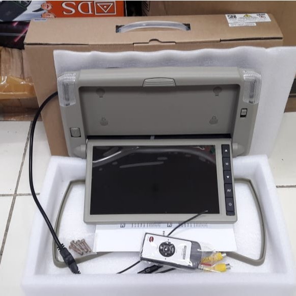 Tv plafon / roof mobil universal 9" Model OEM Toyota