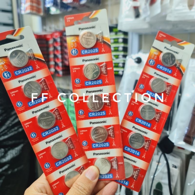 GROSIR BATERAI HARGA PER LEMBAR (5 BIJI) CR2025 CR2023 CR2016 CR 2016 CR 2025 CR 2032 BATERAI JAM TA
