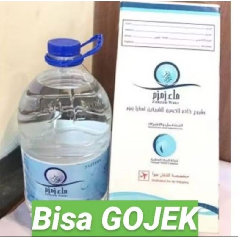 

AIR ZAM ZAM 5 LITER || AIR ZAM ZAM 5 LITER ORIGINAL || GARANSI JIKA BARANG TIDAK ASLI