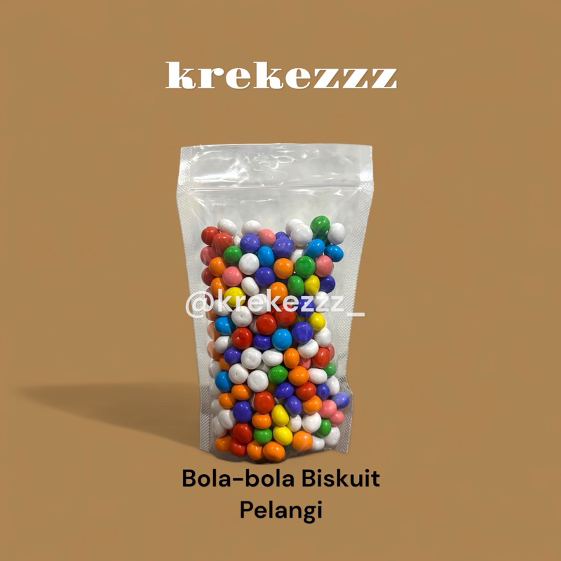

Bola-Bola Biskuit Pelangi