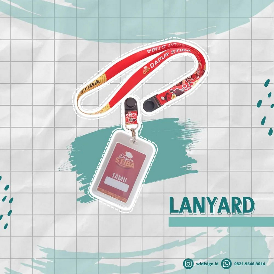 

TALI LANYARD CUSTOM | ID CARD CUSTOM | CASE ID CARD