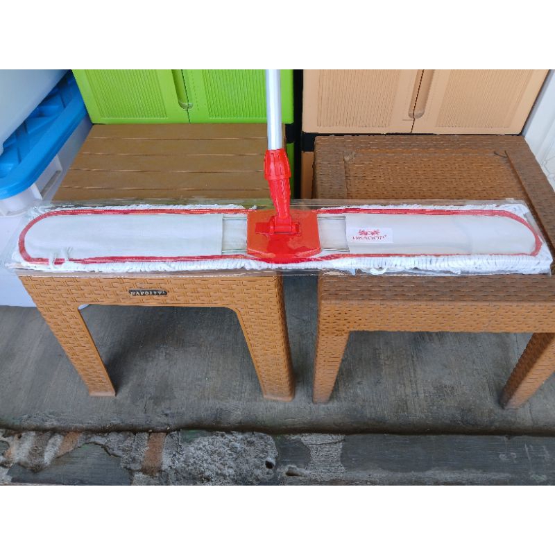 pel lobi dragon 90cm - pel lantai mall - pel sapu panjang - pel lebar 90 cm