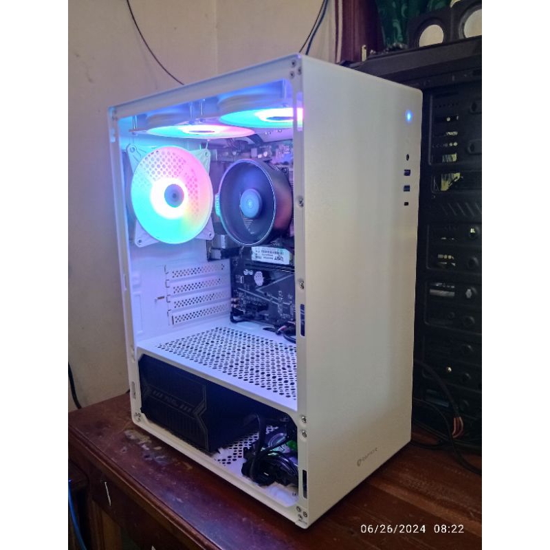 CPU Ryzen 5 4600g + 8gb/ 16gb + Nvme 128gb+HDD 500gb
