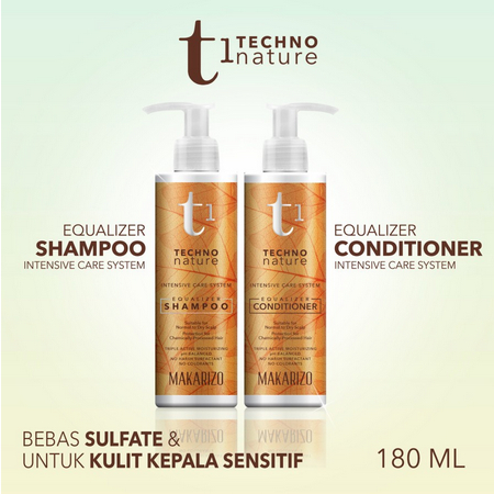 Makarizo T1 Techno Nature Equalizer Shampo & Conditioner
