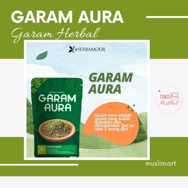 

GARAM AURA GARAM HERBAL ASLI GARAM RUQYAH GARAM ENERGI HERBAMOUR 250G
