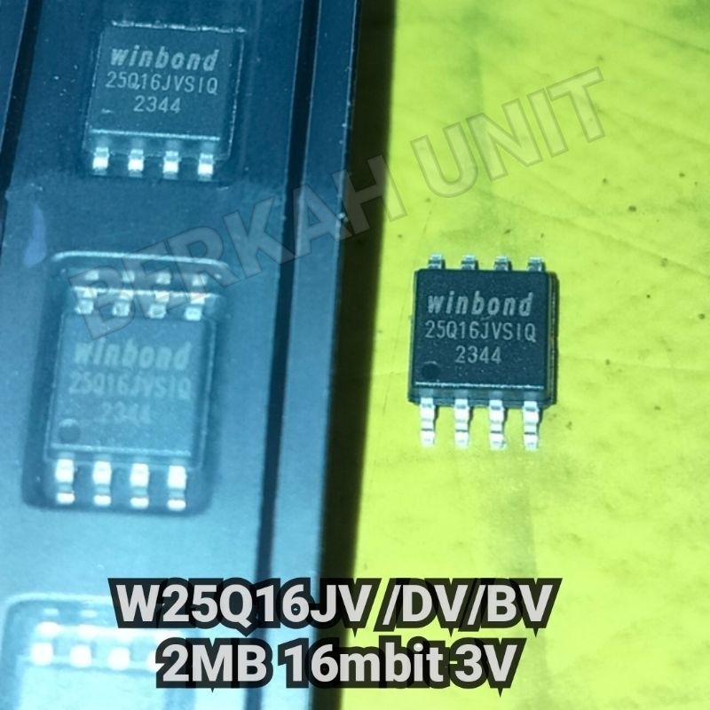 Luxiastore_ Original Ic Eeprom 3V Kosongan Winbond 25Q64 25Q32 25Q128 25Q80 25Q16 Eprom
