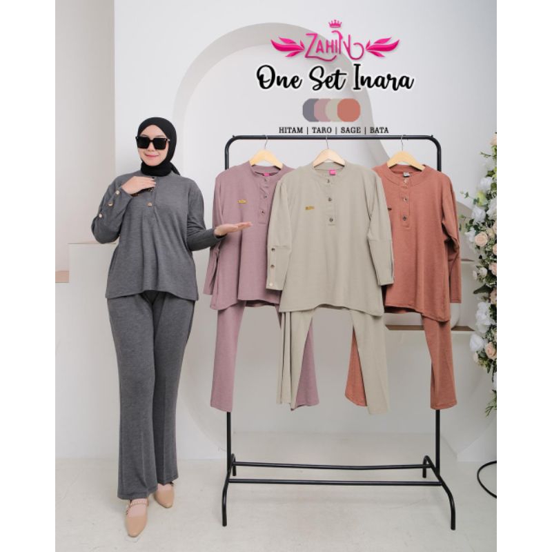 ONE SET INARA ORY BY ZAHIN COLLECTION/SETCEL KNIT ORY BY ZAHIN COLLECTION