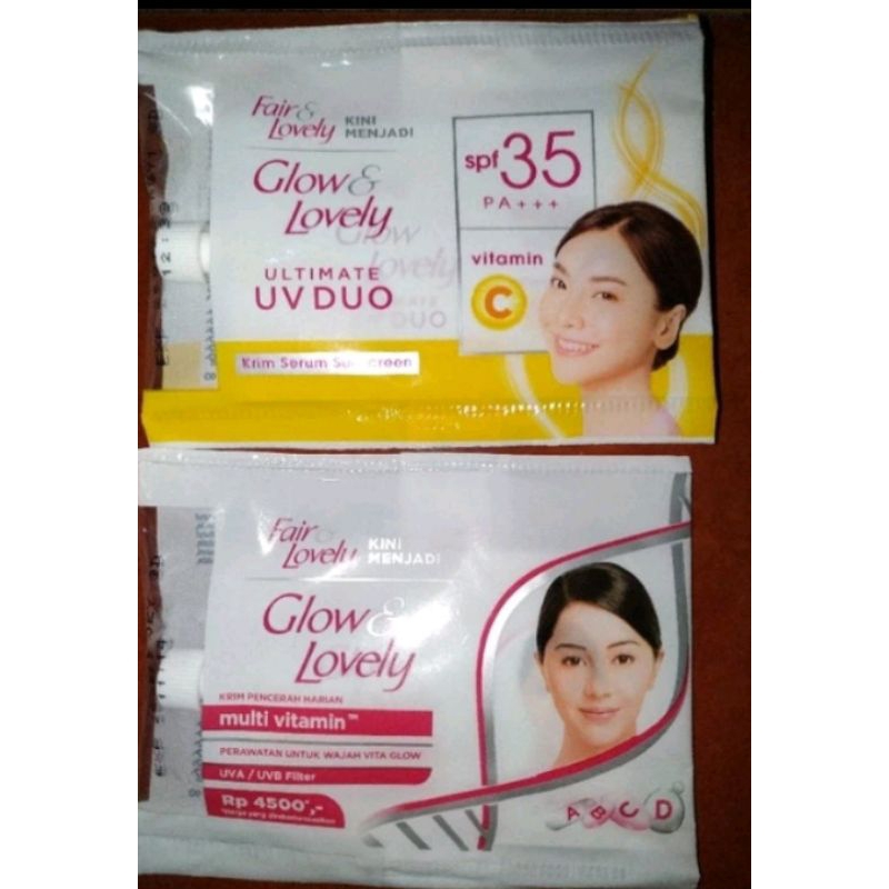 fair and lovely sunscreen sachet