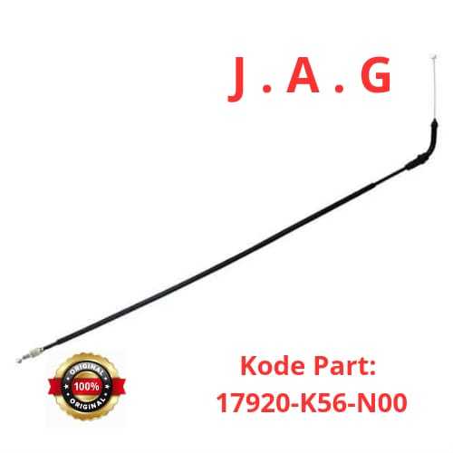 Kabel Gas (Cable Comp B Trotthle)  17920-K56-N00 – Sonic 150R K56