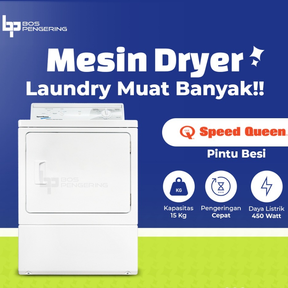 Speed Queen LDL3TRGS Mesin Pengering