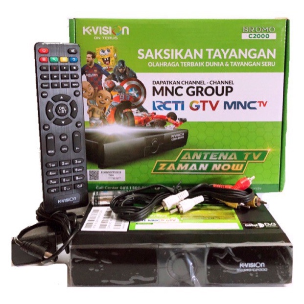 KODE S69D Receiver Parabola KVision Bromo C2  C Band  Ku Band