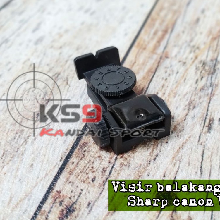 KODE T98G Visir belakang sharp canon V  Visir belakang Sharp canon