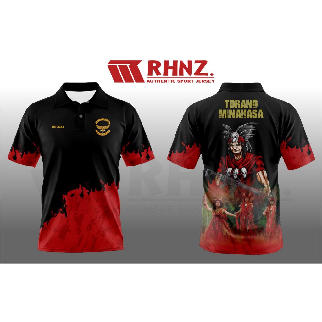 JERSEY FULLPRINTING CUSTOME BAHAN PREMIUM/JERSEY MINAHASA TERBARU FULLPRINTING/KAOS CUSTOME DAERAH/B