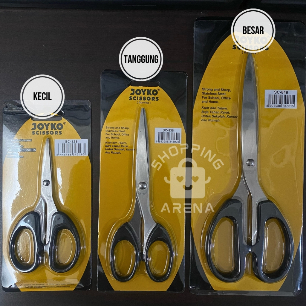 

JOYKO Gunting Kecil Alat Crafting Cut Pemotong Scissors Tajam Kertas DIY Craft Paper Plastik Plastic Logam Potong Bahan Stainless Steel Berkualitas Kertas Karton Bufalo Kardus Box Alat Peralatan Perlengkapan Prakarya Rumah Tangga Shopping Arena