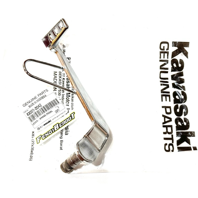 PEDAL PIJAKAN REM BELAKANG NINJA R SS CAKRAM ORIGINAL 43001-0042