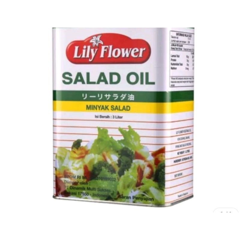

LILY FLOWER SALAD OIL 3L