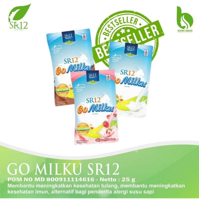 

Go Milku Susu Kambing Etawa Sachet 20gr