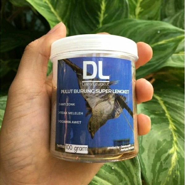 Blibeli COD pulut burung super lengket 100gram siap pakai anti zonk, pulut DL