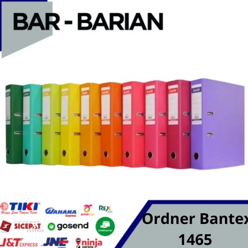 

KODE O75G BANTEX ORDNER F4 1465 ODNER FOLIO BANTEX 1465 TEBAL PUNGGUNG 7 CM