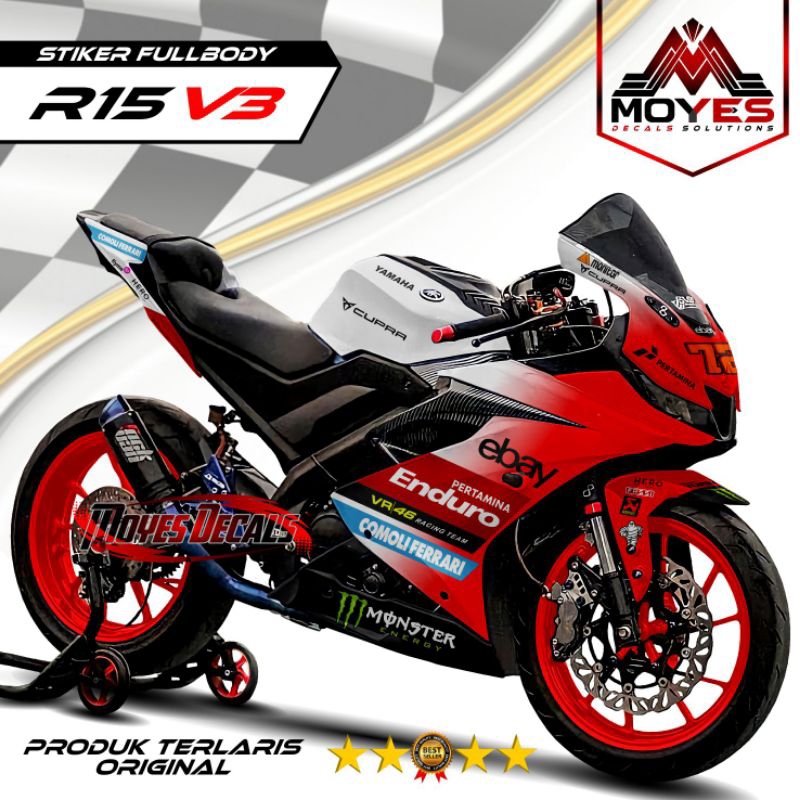 ⭐⭐⭐⭐⭐COD Decal R15 V3 Stiker FULLBODY //R15 V3 VARIASI VR46