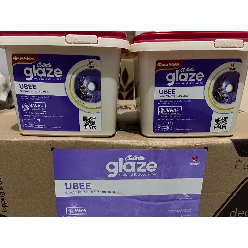 

Colatta Glaze Ubi 1kg/ Glaze Ubee/ Toping glaze