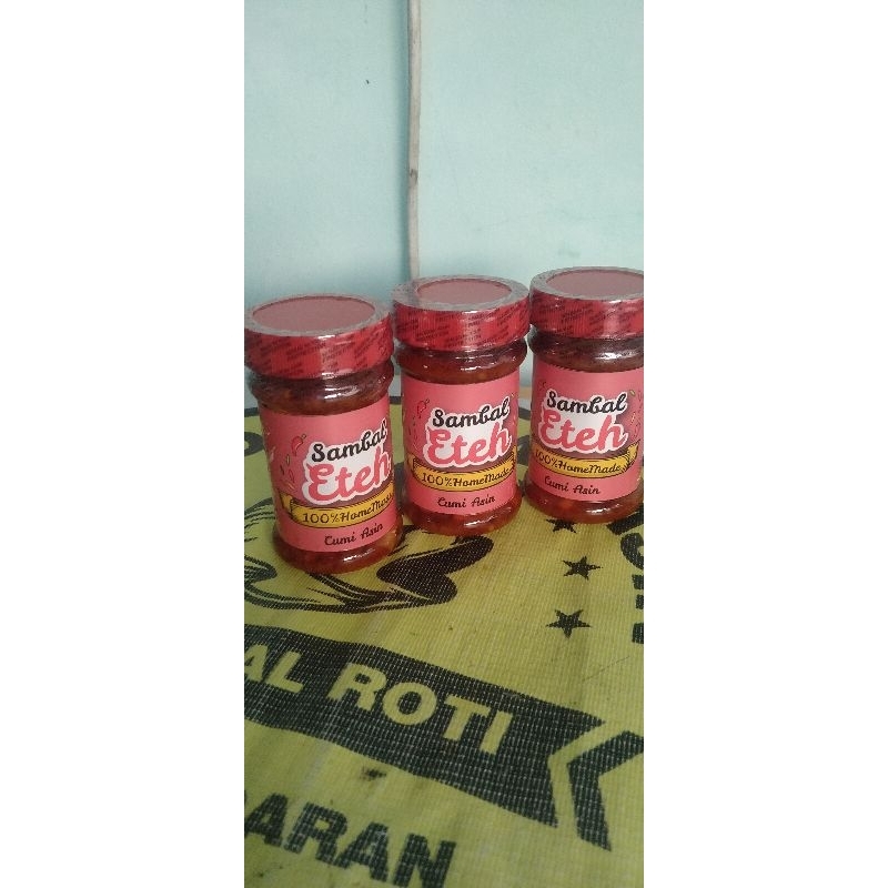 

Sambal cumi asin khas Pangandaran Beli 10 gratis 1 by Masakan Rumah