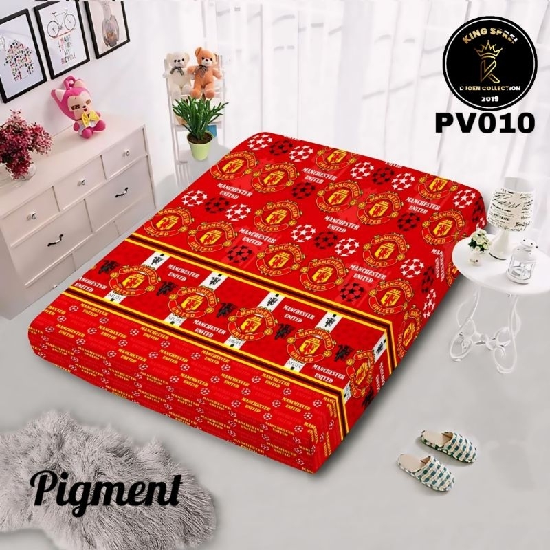 sarung kasur resleting motif club bola terlaris