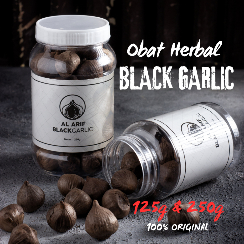 

Black Garlic Bawang Hitam Tunggal 250g