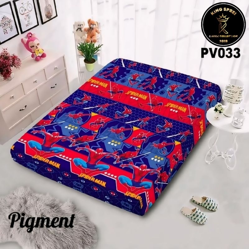 sarung busa resleting/sarung kasur busa resleting/sprey resleting motif karakter/sarung kasur no.2/s