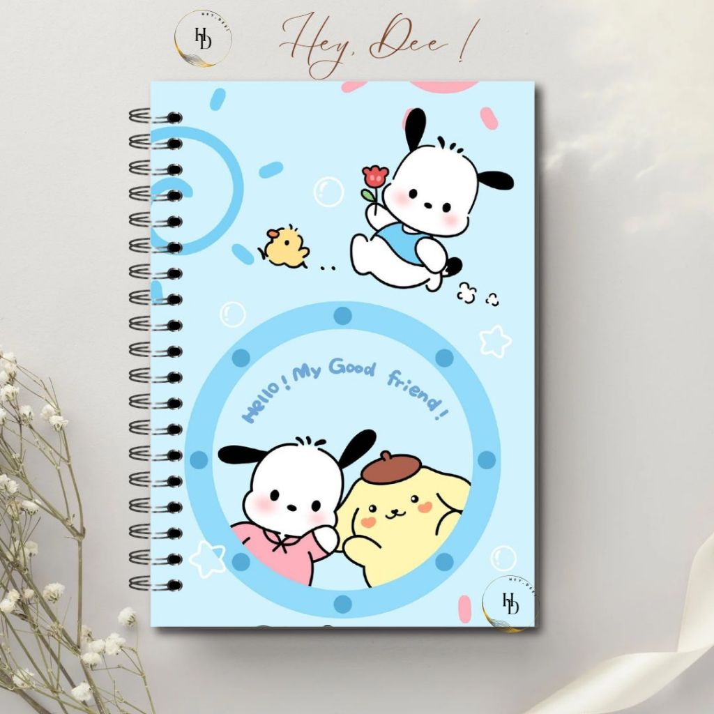 

HeyDee Notebook A5 Spiral Edisi POCHACCO SERIES
