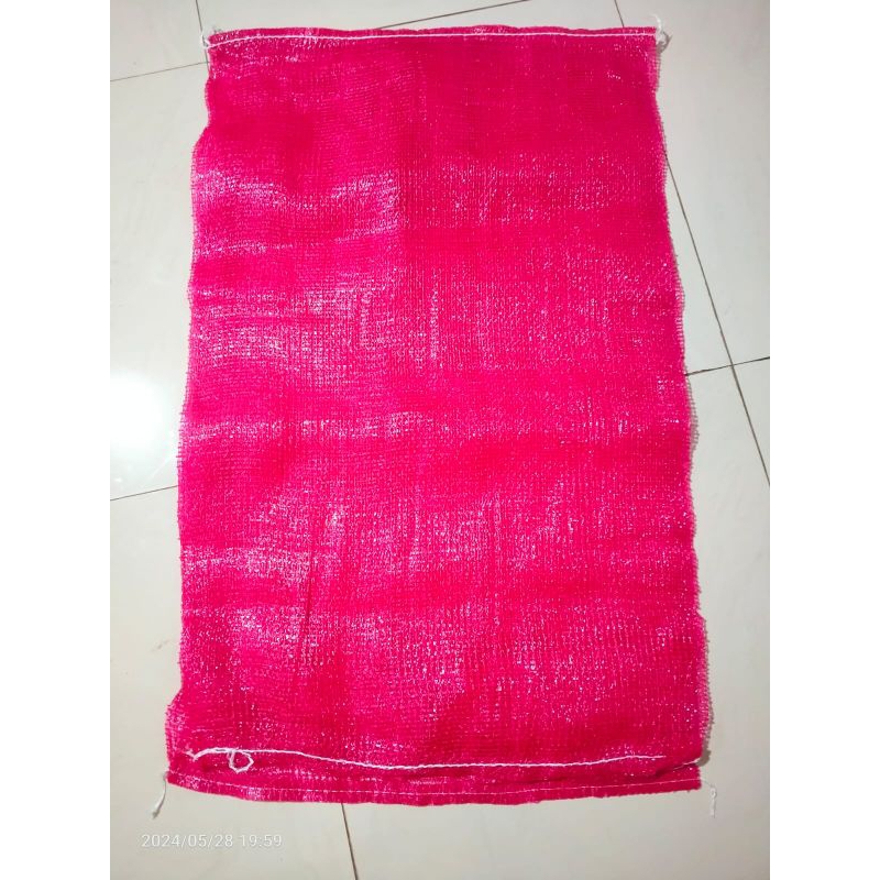 MULYANA 100pcs Karung waring karung jaring ukuran 60x100