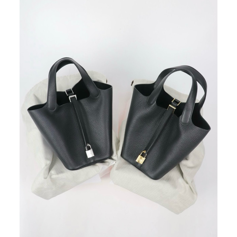 Picotin 18 Clemence Noir Black Phw Ghw