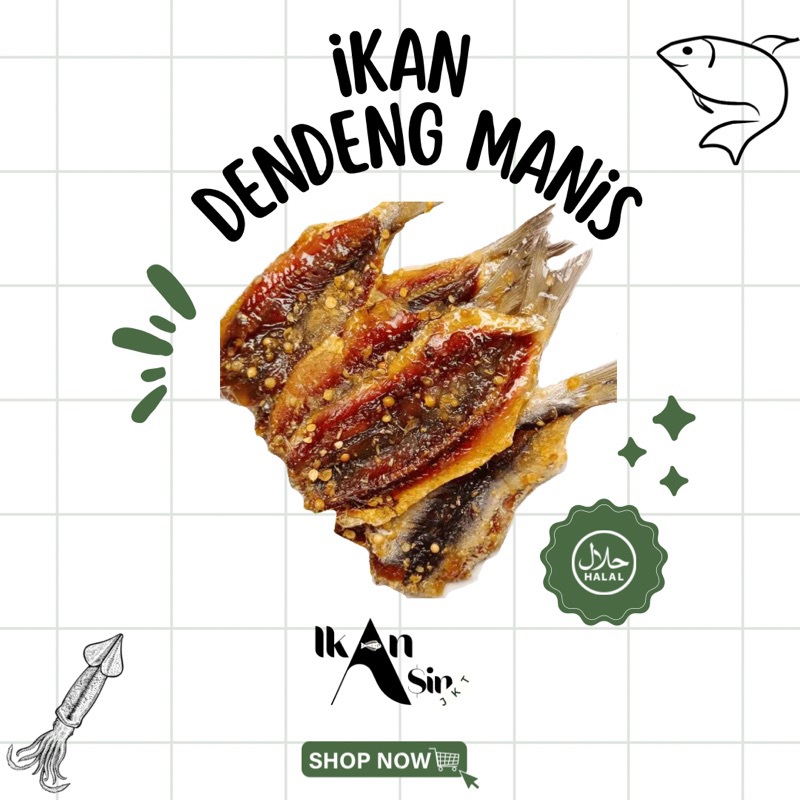 

ikan asin dendeng manis