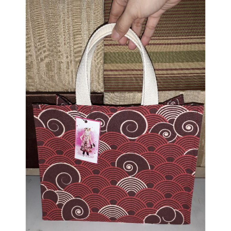 Tas Jinjing Mini bahan Kanvas