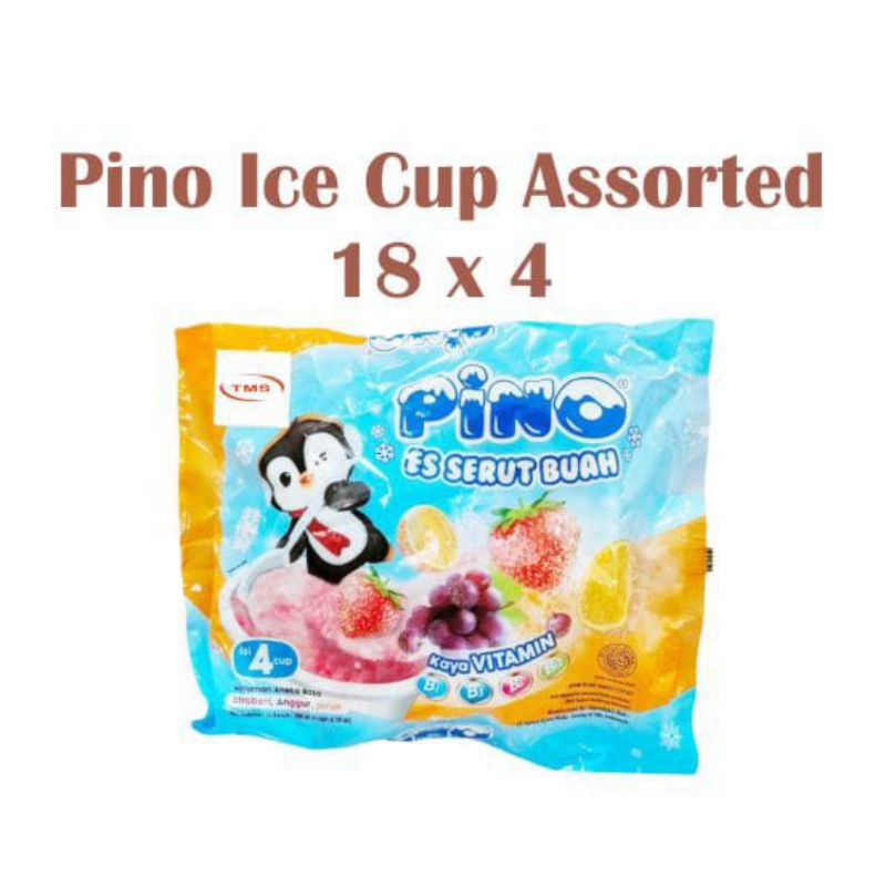 

Pino Es Serut Buah Assorted Bag 20 Karton - 50 ml