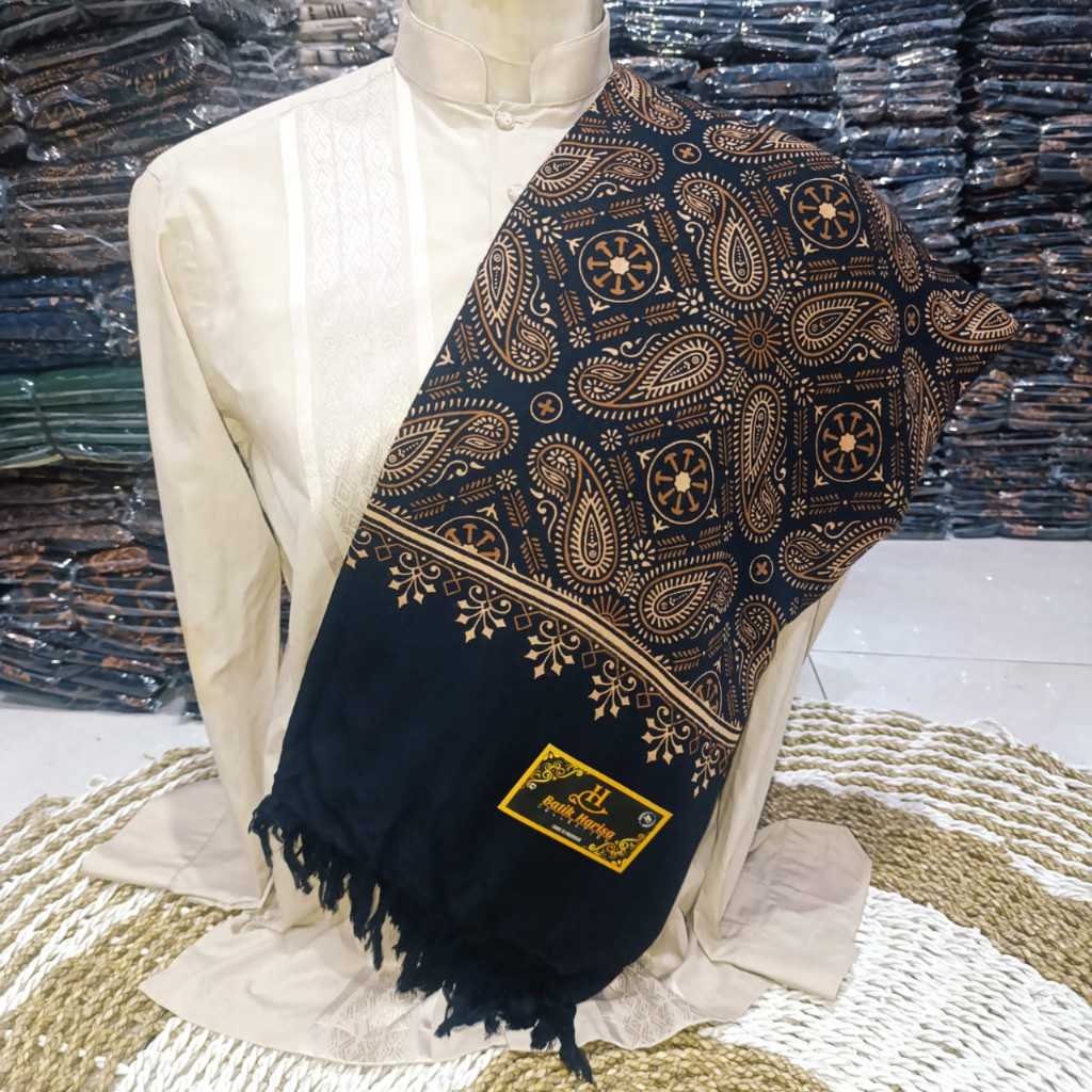SORBAN BATIK BUYA YAHYA SORBAN TEROMPAH SORBAN KASHMIRI
