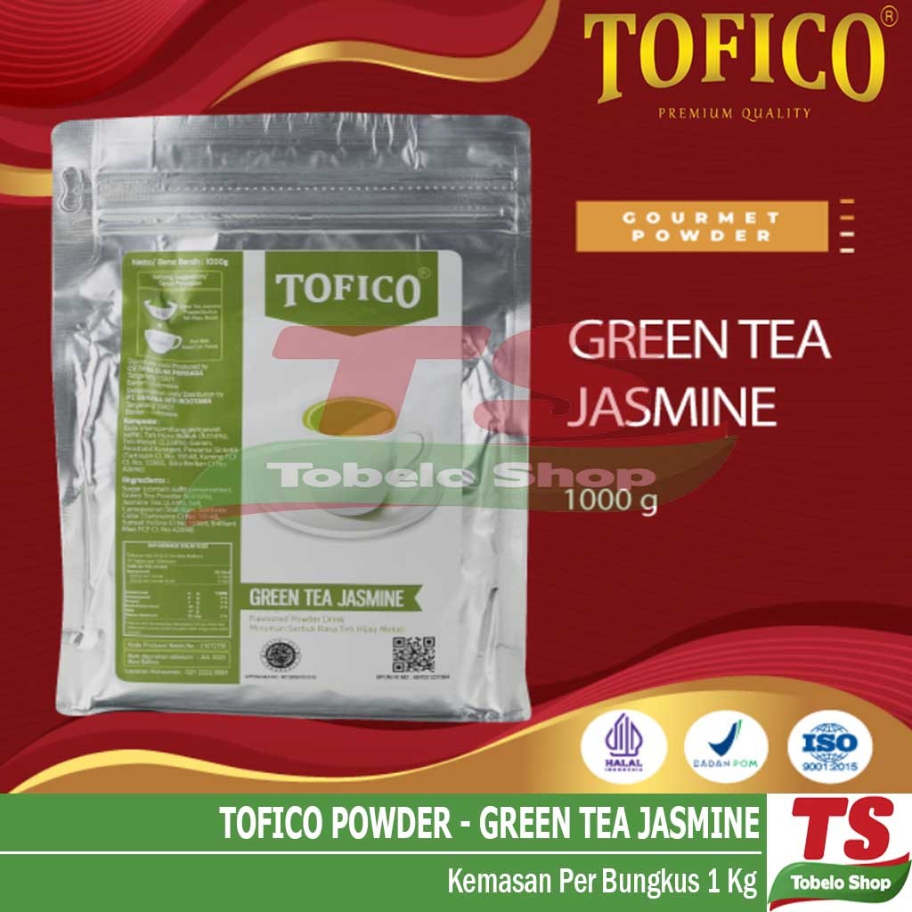 

TOFICO GREEN TEA JASMINE POWDER / TOFICO POWDER GREEN TEA JASMINE / BUBUK MINUMAN GREENTEA JASMINE / TOFICO POWDER GREENTEA JASMINE / TOFICO GREENTEA JASMINE POWDER
