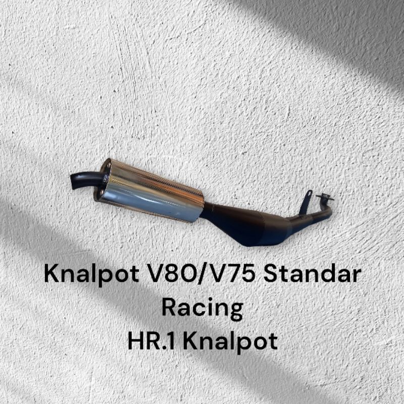 Knalpot V80/V75 standar racing