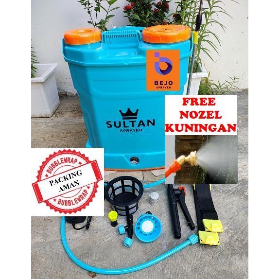 KODE W94H FREE NOZEL KUN SULTAN SPRAYER 16 Liter Sprayer Tangki Elektrik Semprotan Elektrik 11 PSI e